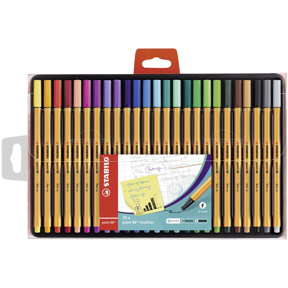 Stabilo, Point 88, Fineliner, Assorted Colors