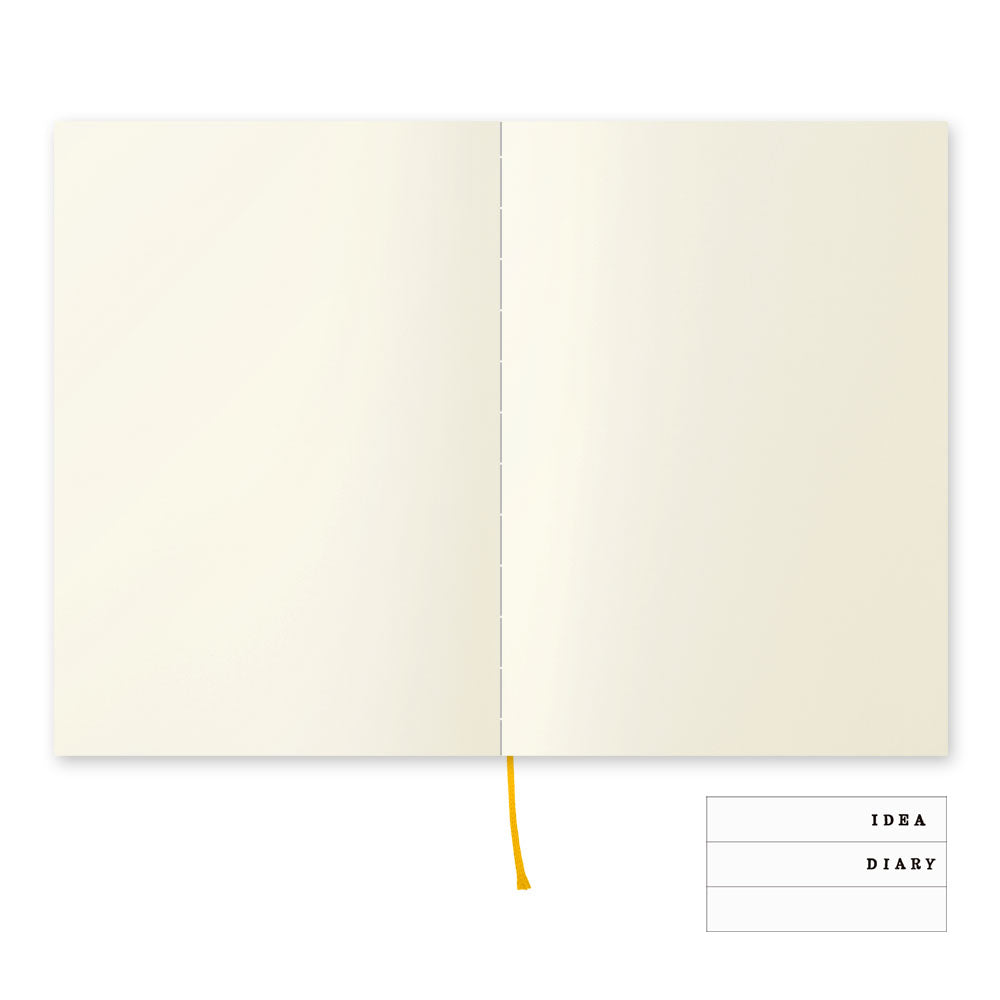 MD Notebook MIDORI A5 Blank English Caption