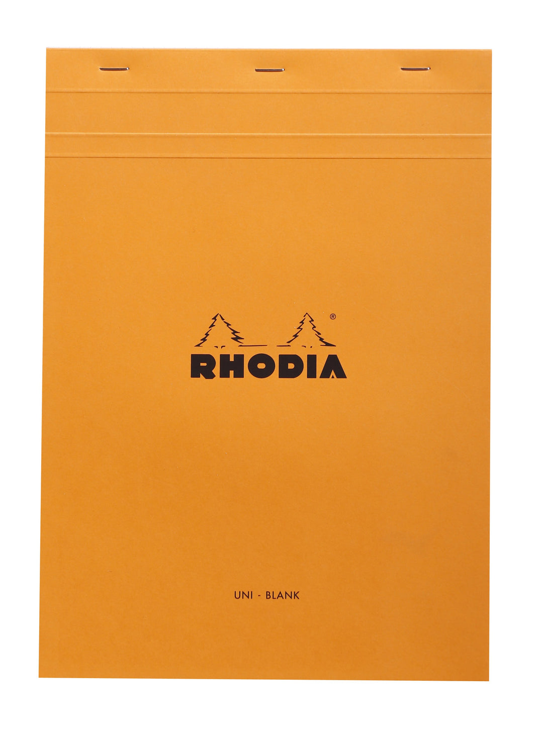 Rhodia Classic Staplebound Notepad A4 Orange Blank