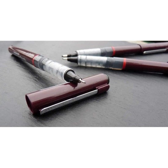 Rotring Tikky Graphic Drawing Pen - Pigment Ink - 0.4 mm - Black Ink