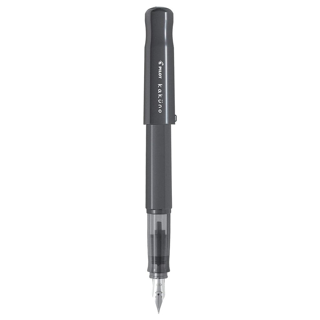 Pilot Kakuno Calligraphy Fountain Pen - Clear / Pastel Colour Barrel (Fine  / Medium, Black Ink) [Per PCS]