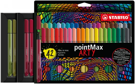 Stabilo | Arty | Pointmax | Pack of 42 Colors
